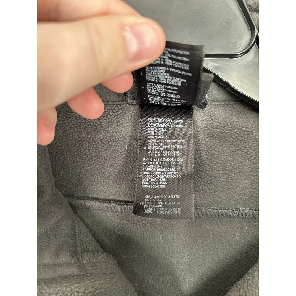 The North Face KPMG Apex Barrier Soft Shell Jacket Mens S Fleece Lined Full Zip